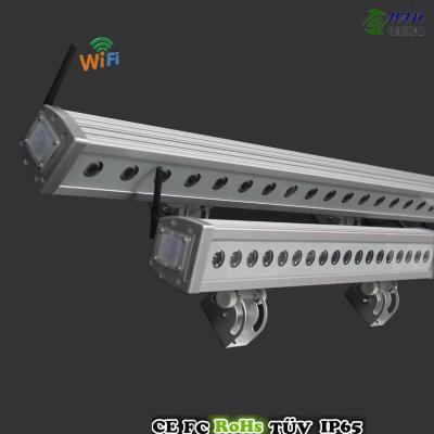 China 110-230V RGB 3in1 LED Landscape wireless dmx linear wall washer Light for sale