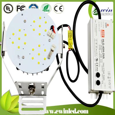 China 5 years warranty DLC cULus attestation LED outdoor retrofit led canopy light for sale