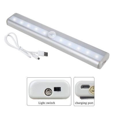 China Bright Auto PIR IR Motion Detector Wireless battery Cabinet bar Closet Step Shaking sensor for sale