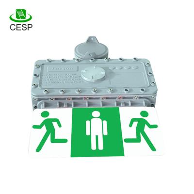 China IP67 explosion proof exit and safety sign led emergency light for sale