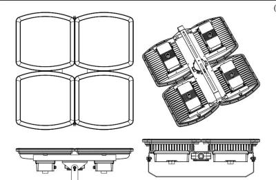 China UL844 ATEX IECex  class 1 division 2 60w led explosion proof flood light IP68 rating 5 years warranty for sale