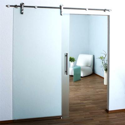 China Clear Ultra Clear Tempered Acid Etched Frosted Frameless Glass for Bathroom Shower for sale