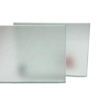 China top quality and best price 8mm frosted glass partition laminated frosted glass for buildings for sale