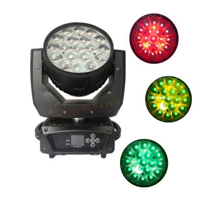 China Hotel Martin MAC Aura 19x15w rgbw 4in1 zoom beam wash light led moving head for sale