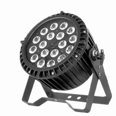 China rgbwa 4in1 UV 18x18w led par stage lighting 18x18w waterproof par light IP65 zoom LR-P008 for sale