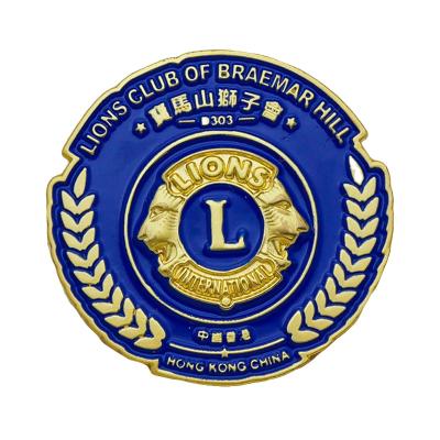 China Europe custom logo enamel metal badge high quality cheap lapel pin on hot sales for sale