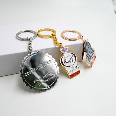 China Remembrance & Gifts Custom Key Chain Manufacturer Soft Enamel Die Casting Metal Key Chain For Sale for sale