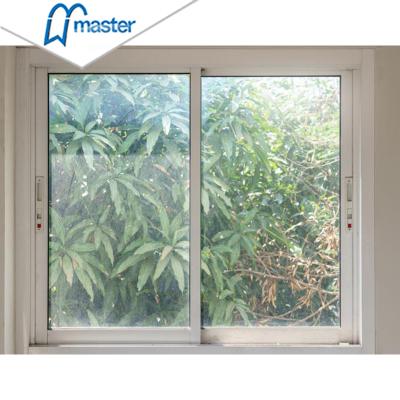 China Factory Direct Sale Modern Design Magnetic Windproof Aluminum Screen Double Glazed Glass Sliding Windows With Good Price for sale