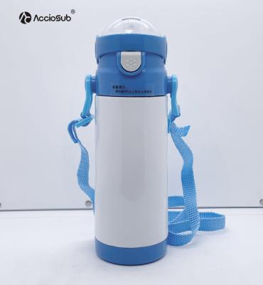 China Acciosub High Quality Viable Stainless Steel 350ml Kids Bottle Double Wall Vacuum Sublimation Kids Tumbler for sale