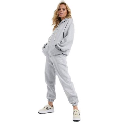 China Oversized QUICK DRY QUICK DRY Tracksuits For Women Two Pieces Clothing Custom Logo Sweatshirt Places Hoodie And Tracksuit Sets for sale