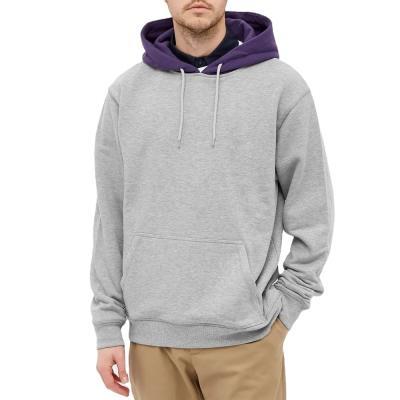 China Custom Color Block Slit Pullover QUICK DRY QUICK DRY Hoodie Plus Size Mens Hoodies and Sweatshirts for sale