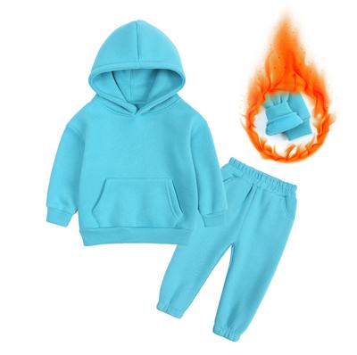 China Fashion\Comfortable\Durable Boy Clothes Fashion\Comfortable Boys\Durable Clothes Customize Kids Clothing Your Brand Cotton Fleece Winter Clothes For Kids Single Hoodie Set children for sale