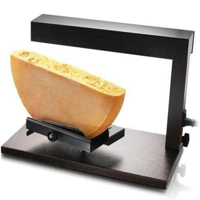 China Viable Heating 650W Cheese Melter Raclette Grill Machine Fast Electric Half Cheese Wheel Adjustable Angle For Commercial Use for sale