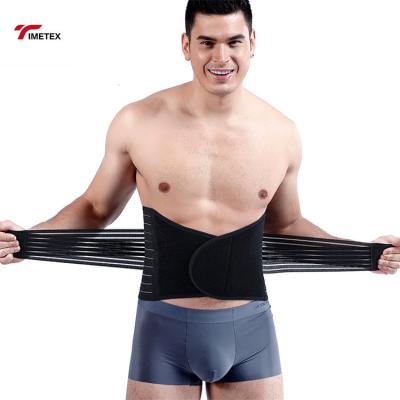 China Wholesale QUICK DRY Neoprene Shaper Fitness Back Support Sauna Waist Trimmer Slimming Belt Waist Trainer For Men for sale