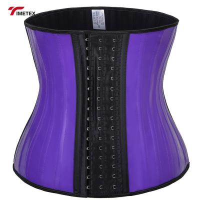 China New Steel Bone Latex Waist Trainer Women Tummy Control 25 Waist Trainer Breathable Fitness Wear Girdle Shapewear Waist Corset for sale