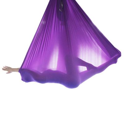 China Wholesale durable yoga micro-elastic high altitude aerial hammock factory yoga hammock anti-gravity sling for sale