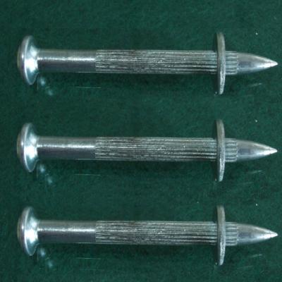 China Flat Concrete Nails Steel Nails Shooting Gun Nails for sale