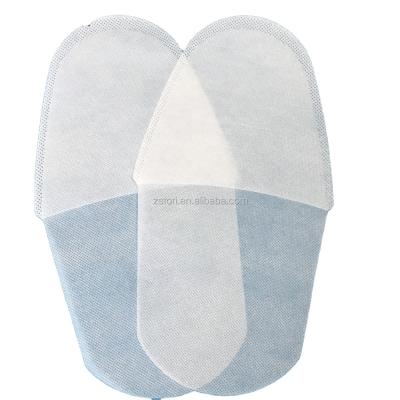 China Thick Disposable Vellum Slipper Non Nail Beauty Use Slippers for sale