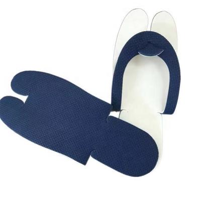 China Lightweight Custom Logo Disposable Pedicure Eva Hotel Slipper For Nail Beauty Salon for sale