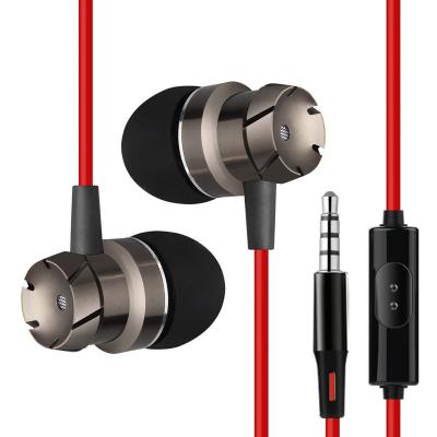 China Wholesale 3.5mm In-Ear Viable Boys Subwoofer Wired Headphones With Adjustable Wheat Cord Headphones for sale