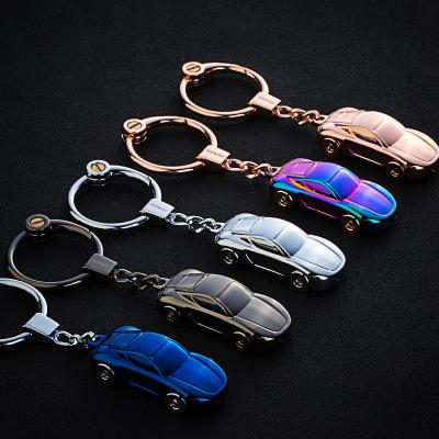 China New Design Light Healthy Fashion LED Giftings Popular Gift Car Key Key Chain Accessories For Cars Keychains Stainless Steel for sale