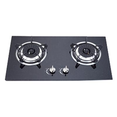 China Home Appliances High Quality Tempered Glass Baking Hotel Kitchen Gas Built-in Cooktop for sale