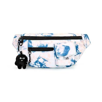 China Fashion and New Design Chest Bag Fashionable Messenger Bag Ladies Personality Tie Dyeing Fashion Doll Ornaments Chest Bag for sale