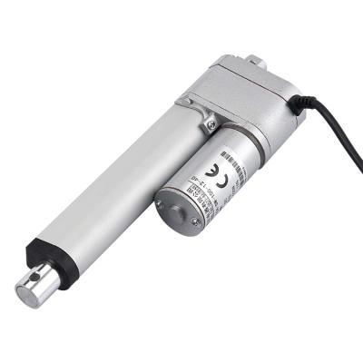 China Totally enclosed 12v/24v linear actuator feedback with potentiometer in DC motor for sale