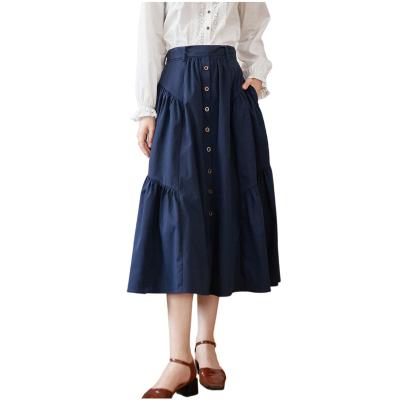 China Breathable Office Clothes Plus Size Cheap Casual Women Dresses Elegant Long Skirt for sale