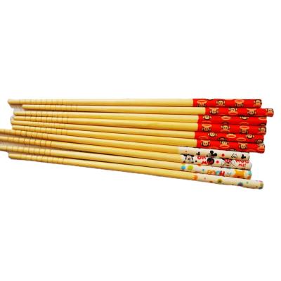 China Bamboo Charcoal Colored Wooden Chopsticks Sustainable Wooden Chopsticks Chopsticks for sale