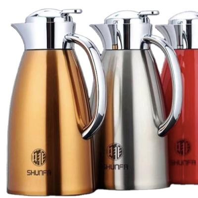 China High quality and durable 1.6L 304 stainless steel vacuum thermo coffee cup water flask for sale