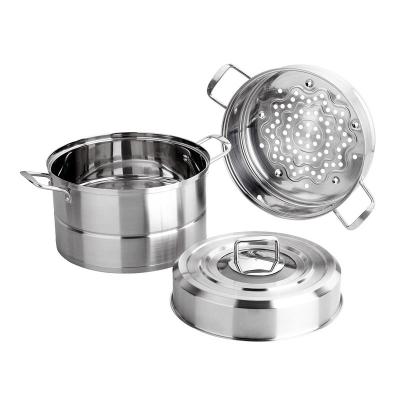 China 304/201 high quality and durable Zhixiang stainless steel steamer pot for hotel supplies and household kitchen for sale