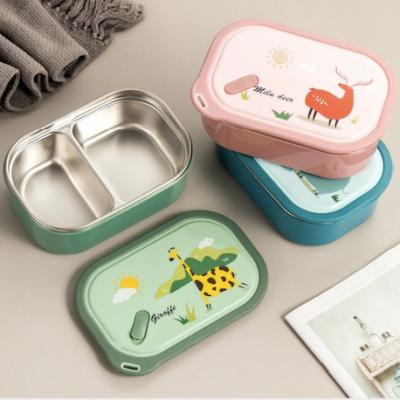 China Stylish And Healthy Korean Style 1000ml Stainless Steel Container Minimalist Lunch Box And Bento Box Easy To Clean And Use for sale