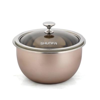 China 16cm High Quality and Portable PORTABLE 201/304 Stainless Steel Mami Thermo Vacuum Pot Food Pot and Soup Tureen for sale