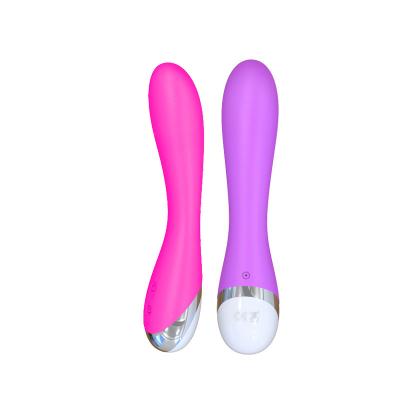 China Real Touch Feeling 10 Frequency USB Rechargeable Stick AV Dual - End Vibrator For Female Masturbation Vibrator Massager for sale