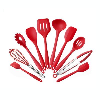 China 2020 Viable New Silicone Kitchen Utensil Set , 10pcs/set Silicone Tools In Kitchen for sale