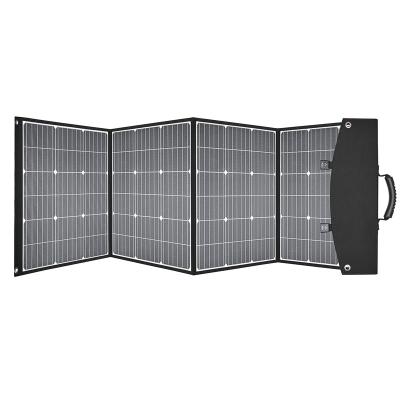 China 1200D Polyester QC3.0 QC3.0 24W+Type C PD 45W Solar Outdoor Mobile Power Battery Panel for sale