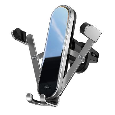 China Vertical Gravity Stand Vertical Gravity Holder for 4.7-6.5 inch Mobile Phone Car Holder Mount for Baseus for sale