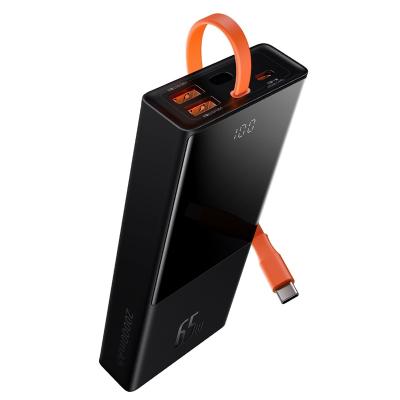 China LED Display 20000mAh 65W Elf Digital Display Fast Charging Power Bank For Baseus for sale