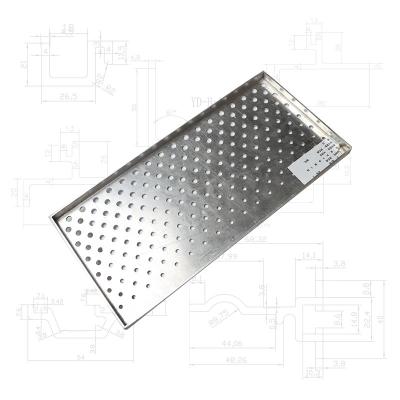 China Commercial/Residential Buildings/Windows Light Fixtures Available Round Hole/High Quality Color Punching Rectangular Aluminum Plate Perforated Aluminum Plate for sale