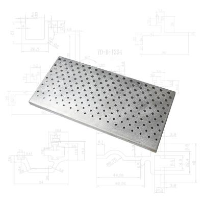 China Commercial/Residential Buildings/Windows/Curtain Wall Building Panels Building Curtain Wall 1060 3003 5052 5754 6061 6063 Round Hole Punching Perforated Aluminum Plate for sale