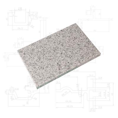 China Commercial for CE Hot Selling Aluminum Plate 2023 Composite Walls External Facade Panel Hanging Bottoms Aluminum Plate for sale