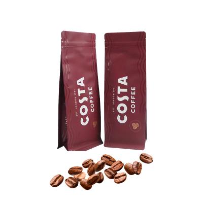 China 125g 250g 500g 1kg Barrier 125g 250g 500g 1kg LDPE 2022 Coffee Tea Popular Package Moisture Proof Coffee Bean Bags for sale