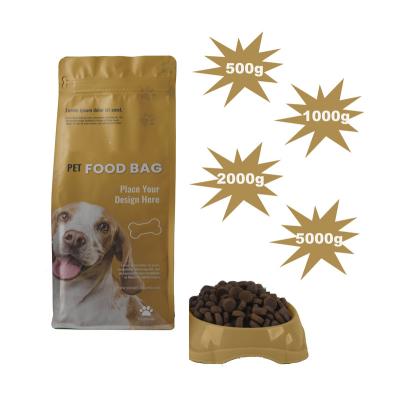 China Custom Printing Moisture Proof Aluminum Foil Dog Food Packaging Compostable Biodegradable Plastic Biscuit Ziplock Bags for sale