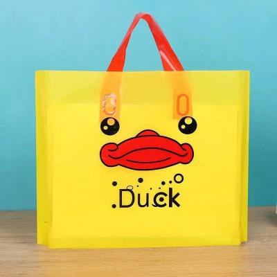 China Custom Logo Plastic Shopping Bag Moisture Proof Wholesale Boutique Shop Clothes Shoes Carry Bag Merchandise Packaging Bags for sale