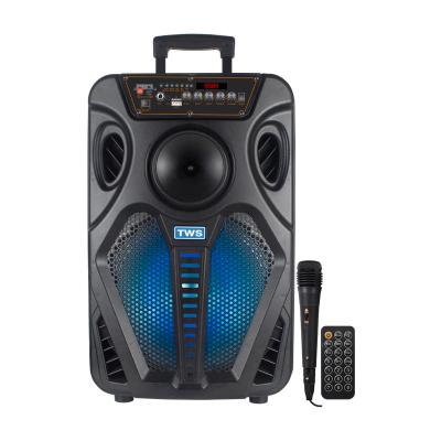 China OEM HT-W12 Portable Outdoor Cheap Function Phone PA BT Party Active Wireless Speakers for sale