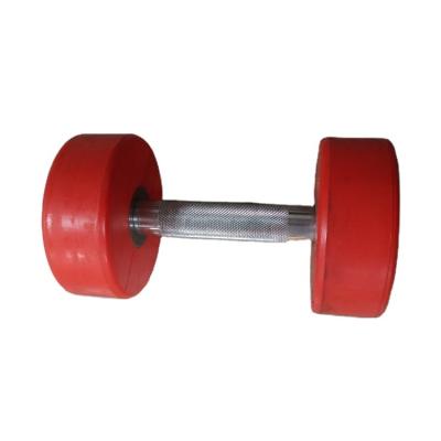 China Custom PU Cast Iron Dumbbell Durable Standard Support Set Dumbbell Cast Iron for sale