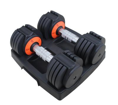 China 30LBAdjustable Paint-baked Dumbbell Dumbbell for sale