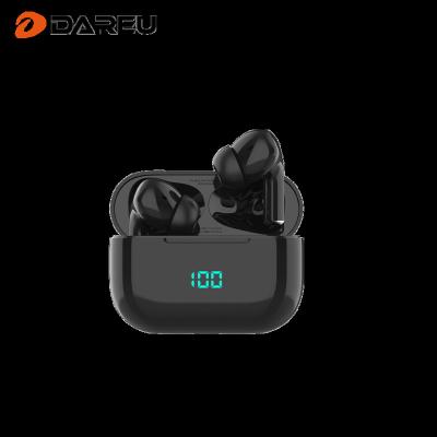 China Factory Price Dareu In-ear D2 TWS Wireless Headphones With Charging Case LED Display Earbuds Wireless For Smartphone for sale