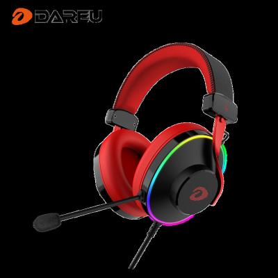 China Dareu Best Headband Earphone EH745 7.1 Edge Gamer Headphones Headband Games Microphone Environmental Noise Cancellation For PC, Computer, USA for sale